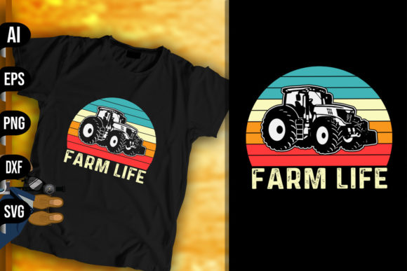 Farm Life - Vintage Retro Farmer Embroidery Review