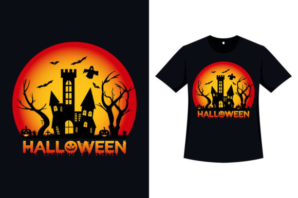 Halloween Retro Vintage T-shirt Design Review