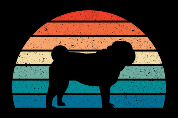Retro Vintage Sunset Pug Review